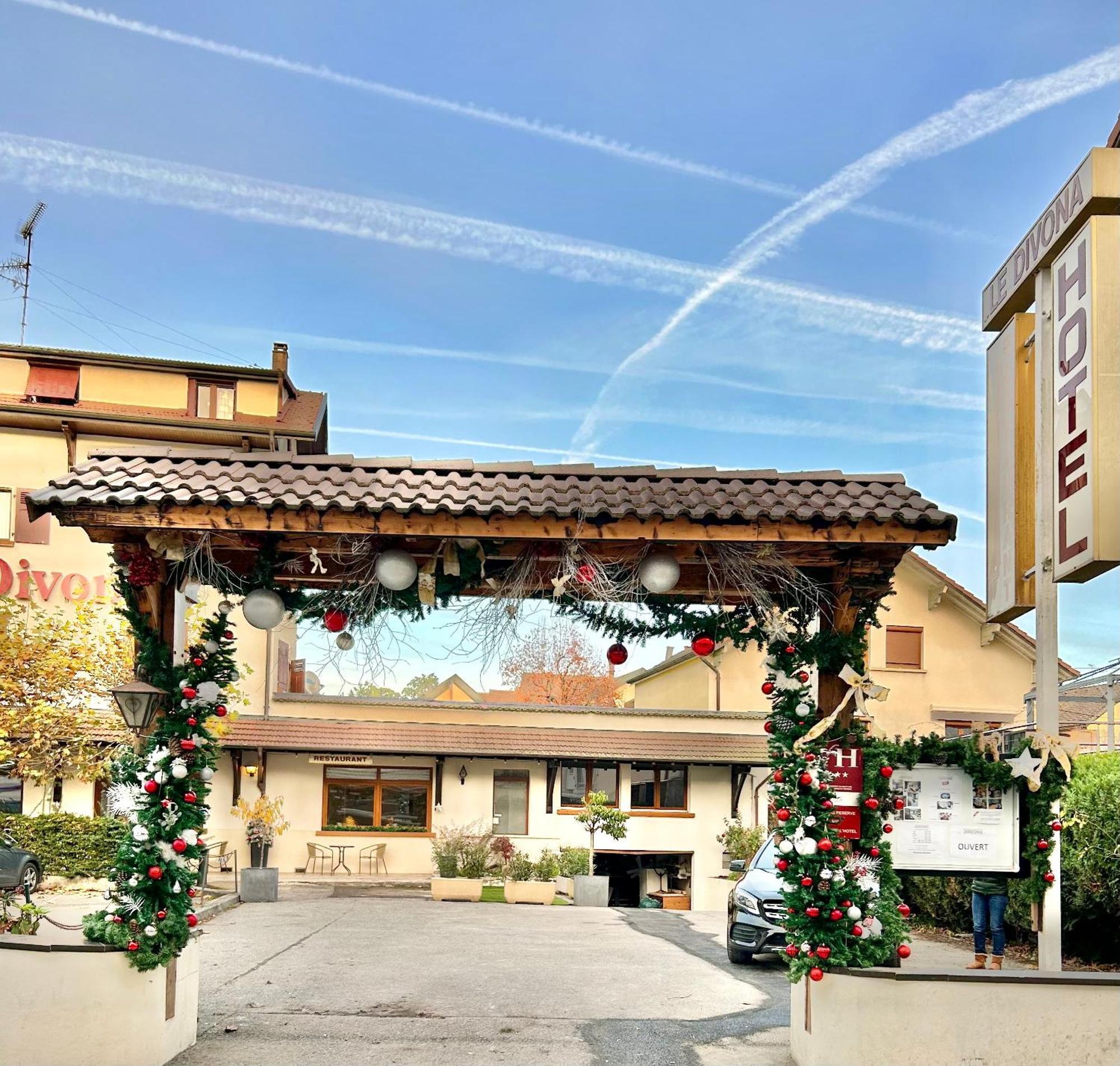Hotel Le Divona "Au Coeur De Divonne" Zewnętrze zdjęcie